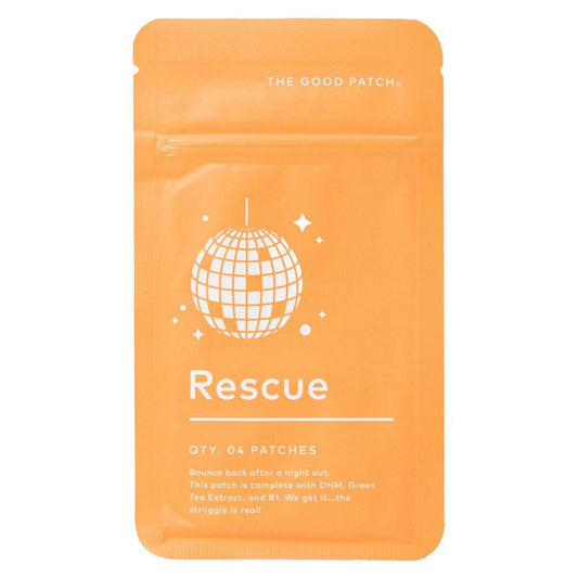The Good Patch - 'Rescue' Wearable Wellness Patch (4 Patches)
